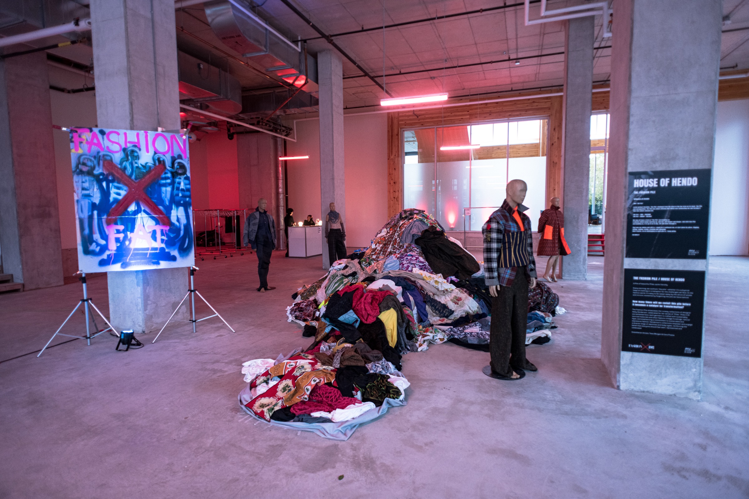 FAT exhibition fashion moment