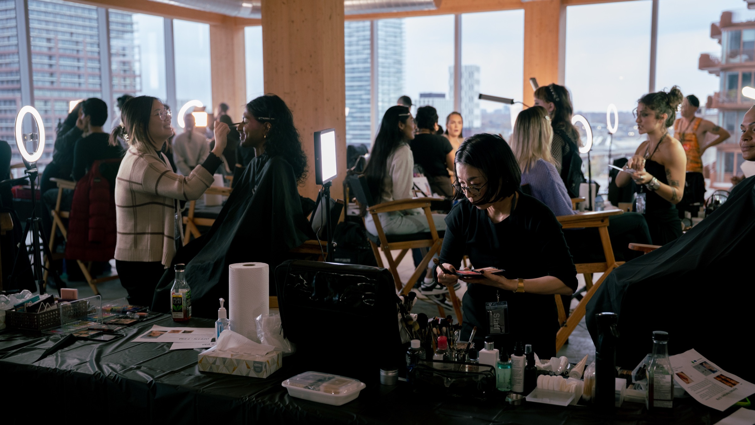 Backstage · day 1
